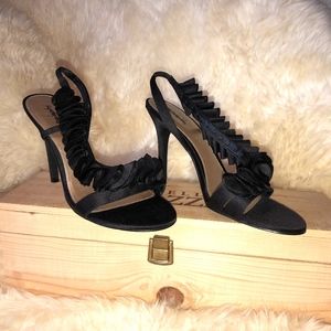 Jacqueline Ferrar Black Sandals